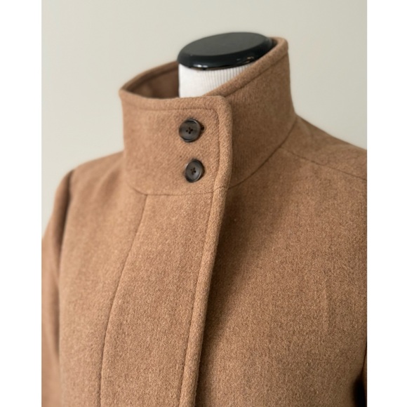 J.Crew Factory Button-Neck City Coat - Picture 5 of 11